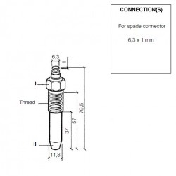 Temperatursensoren: 323-801-028-001C VDO
