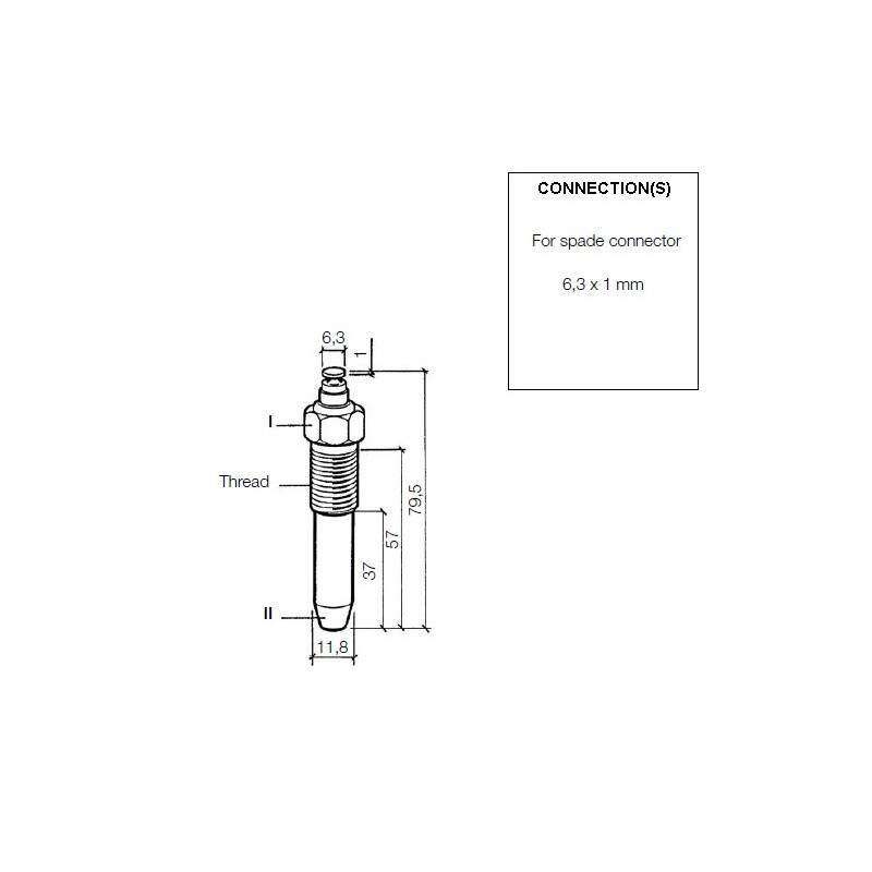 323-801-028-001C VDO Oil Temperature Sensor 250°C - M14