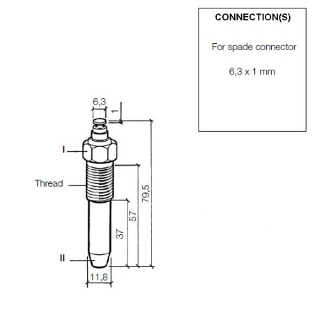 323-801-028-001C VDO Oil Temperature Sensor 250°C - M14