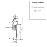 323-801-028-001C VDO Oil Temperature Sensor 250°C - M14