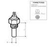 323-805-034-002B VDO Cooling Water Sensor 130°C - M14