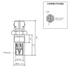 323-809-019-003A VDO Air Temperature Sensor 150°C - M18