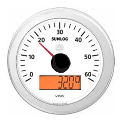 A2C59512409 Veratron ViewLine Sumlog Speed 60mp White 85mm