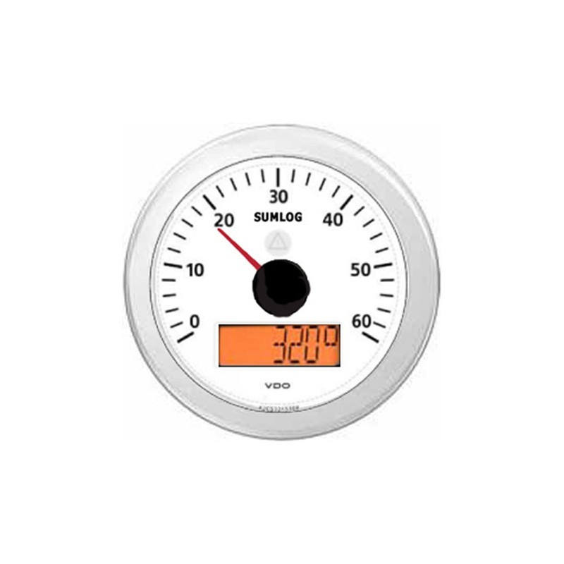 A2C59512409 Veratron ViewLine Sumlog Speed 60mp White 85mm