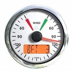 VDO ViewLine Windmeter 99.5kn Wit 85mm