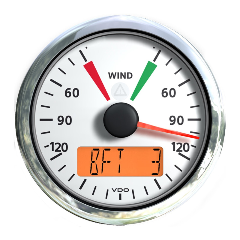 A2C59514248 Veratron ViewLine Anemometer 99.5kn White 85mm