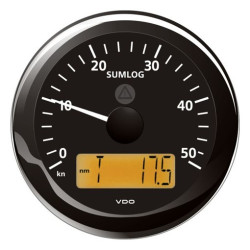 A2C59514797 Veratron ViewLine Sumlog Kit 50kn Black 85mm