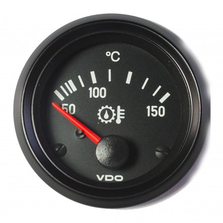 VDO Cockpit International Transmissie olietemperatuur 150°C 52mm 24V