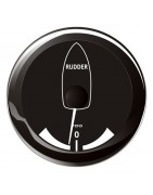 Rudder position indicators